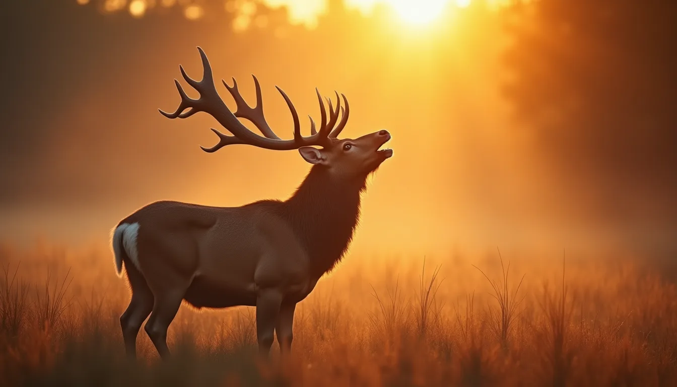 Brunft und Paarungszeiten beim Schalenwild