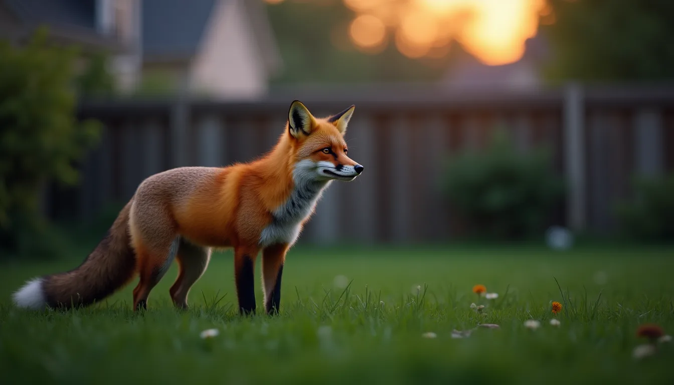 Fuchs im Garten: Was tun?