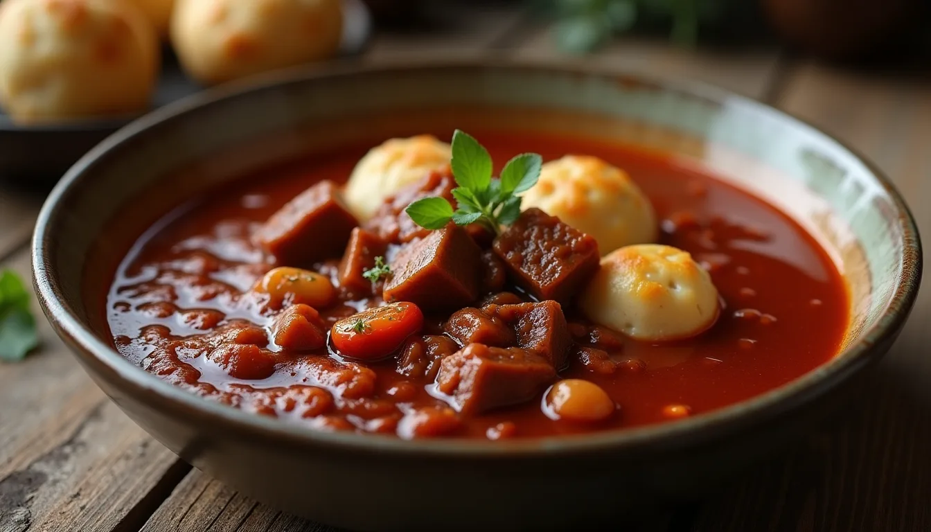 Hirschgulasch: Kräftiges Rezept aus Rotwild
