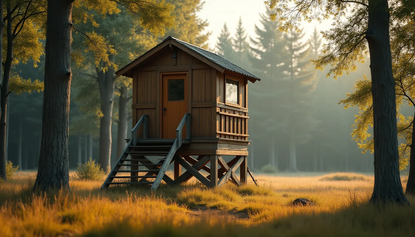 Hochsitz selber bauen: Anleitung und Sicherheit