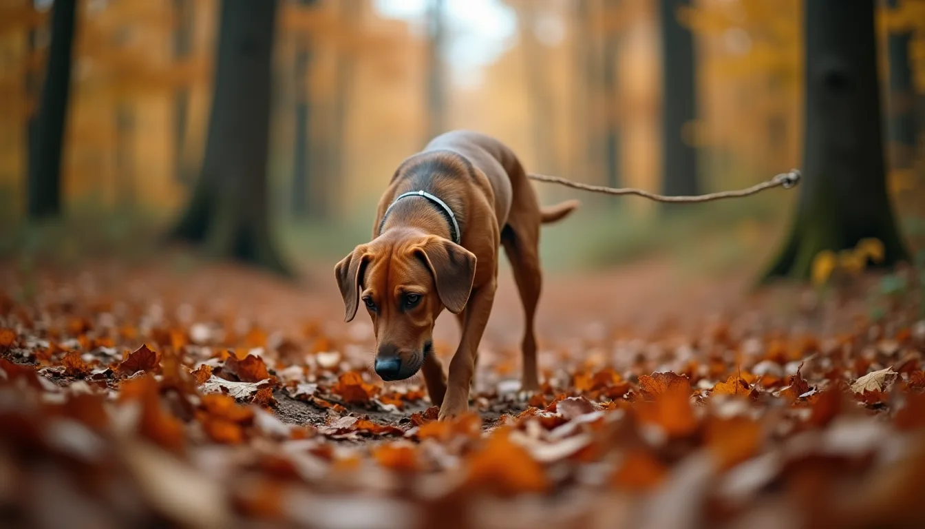 Nasenarbeit und Fährtenarbeit beim Jagdhund