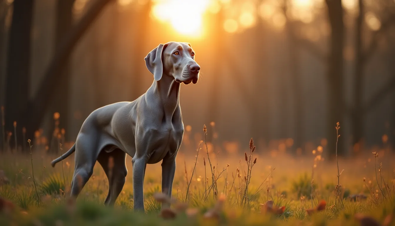 Weimaraner: Der kraftvolle Silberhund
