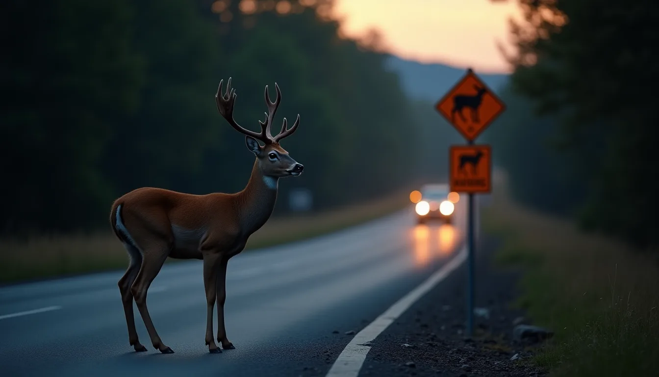 Wildwechsel: Wildunfälle vermeiden — Tipps für Autofahrer